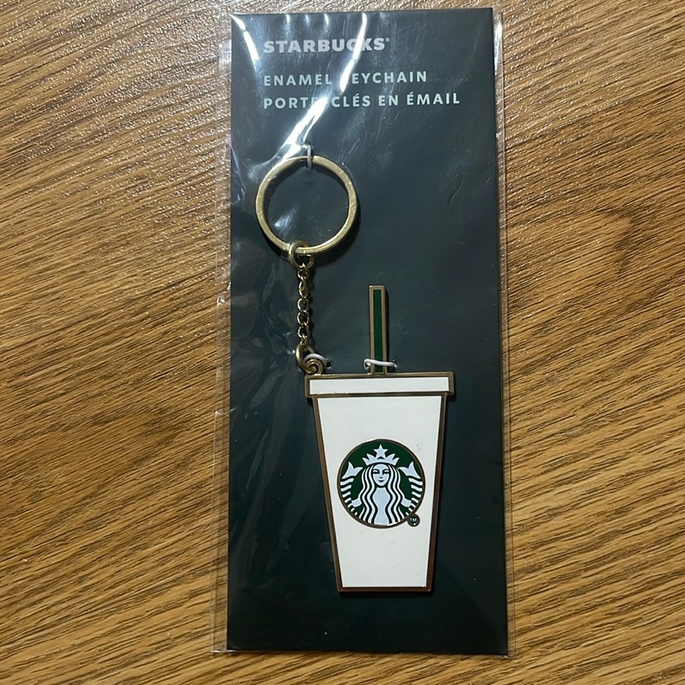 Starbucks Enamel Keychain